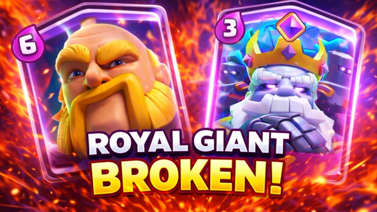 ROYAL GIANT DECK 🔥 Easy Wins|Clash Royale 