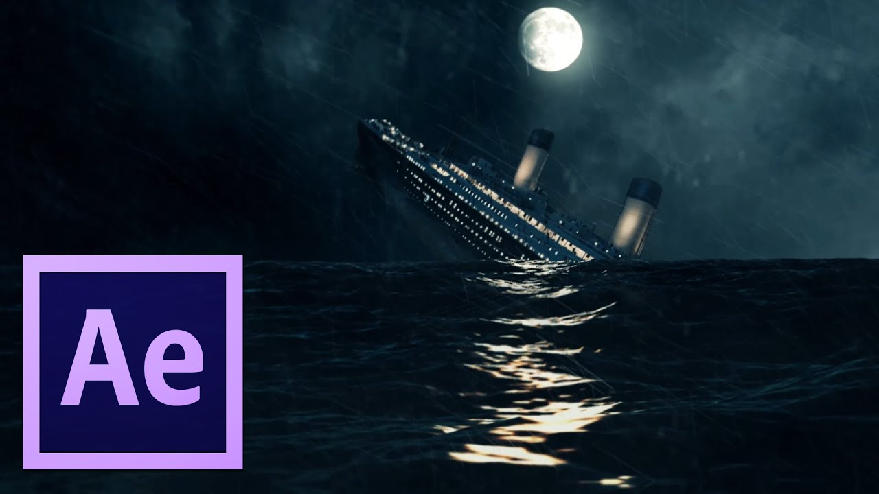 After Effects TUTORIALS - Creating Realistic Ocean Scene