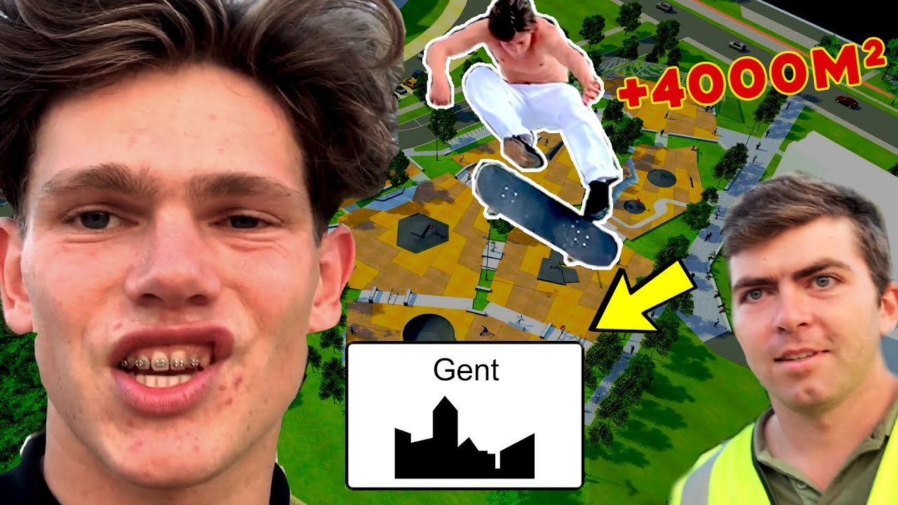 THE BIGGEST NEW SKATEPARK IN BELGIUM