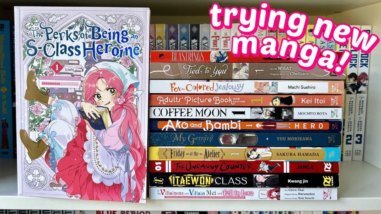 trying some new manga - yen press edition
