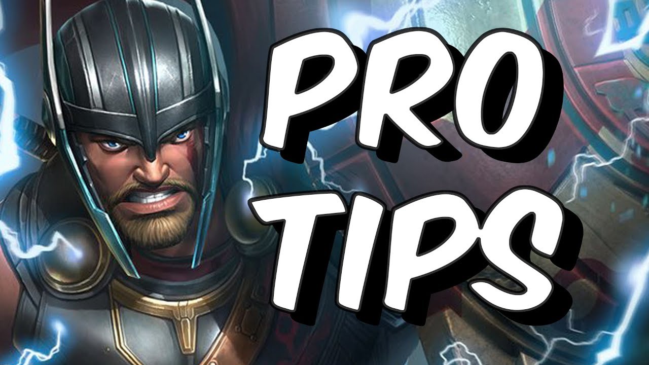 Thor (Ragnarok) Pro Tips - Character Gameplay Guide - Marvel Contest Of Champions