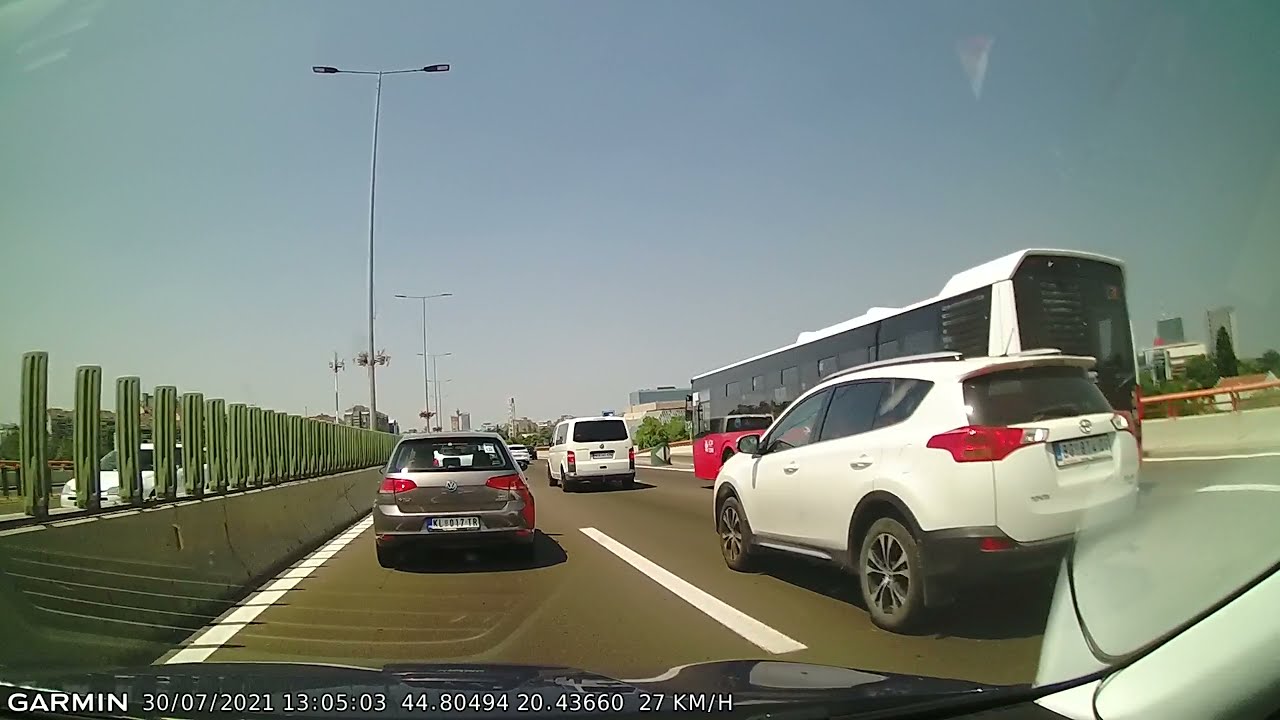 DRIVE #1568: Beograd-Valjevo (Serbia) (timelapse 4x) *Read Description*