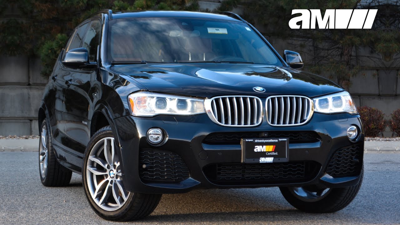 2017 BMW X3 xDrive28i M Sport, Premium Package, Technology Package Features and Walkaround