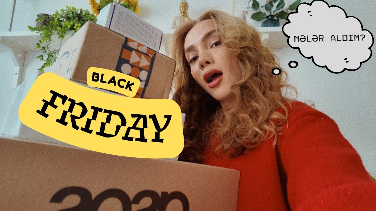 Black Friday Shopping Haul 🖤 Özümü Saxlaya Bilmədim 😅/Endirim Alış-verişi/ Endirimdən Nələr Aldım?