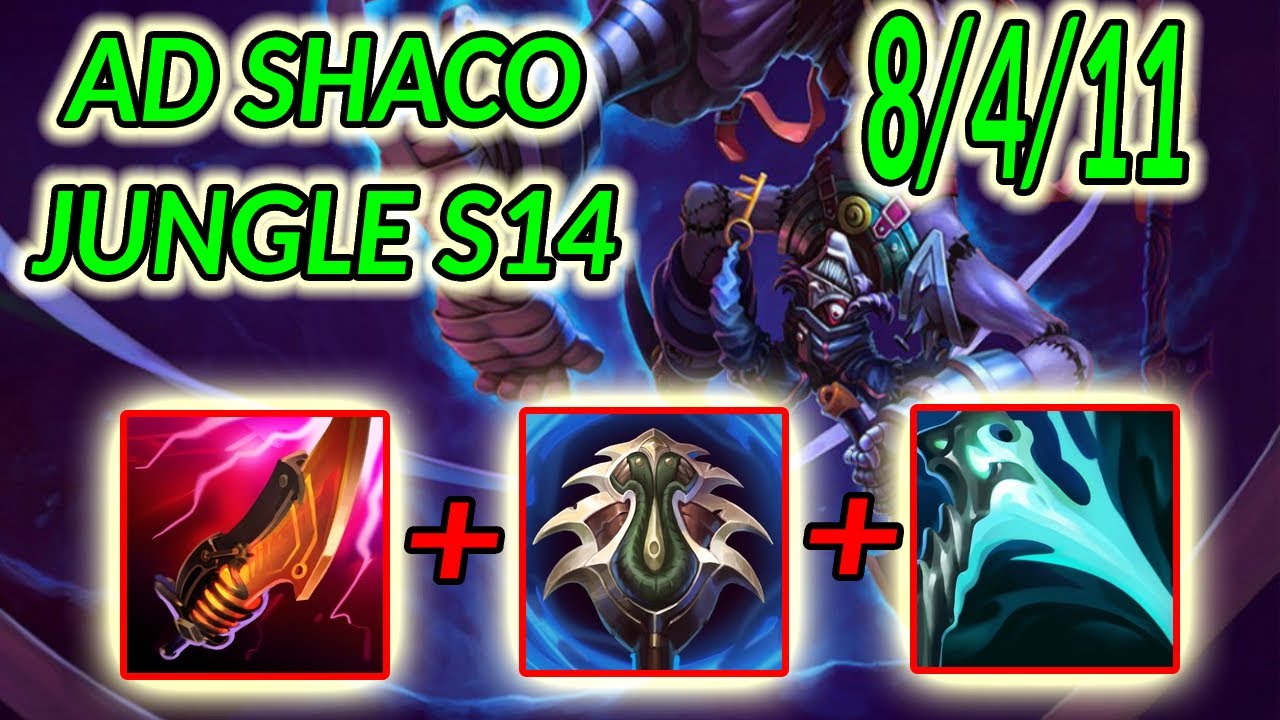 FULL GAMEPLAY AD SHACO JUNGLE S14
