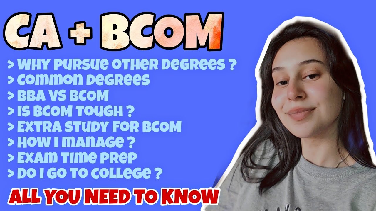 CA ALONG WITH BCOM || ALL YOU NEED TO KNOW!
