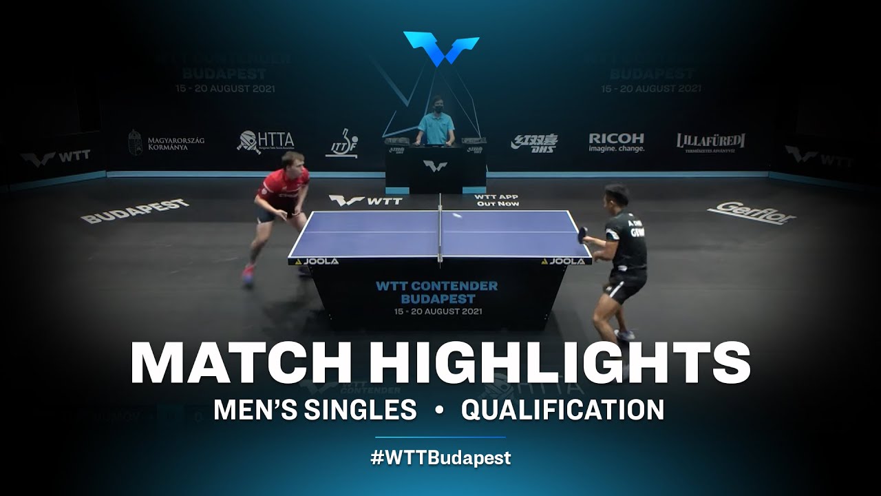 Aleksandr Tiutriumov vs Alexander Chen | WTT Contender Budapest 2021 (Qual)