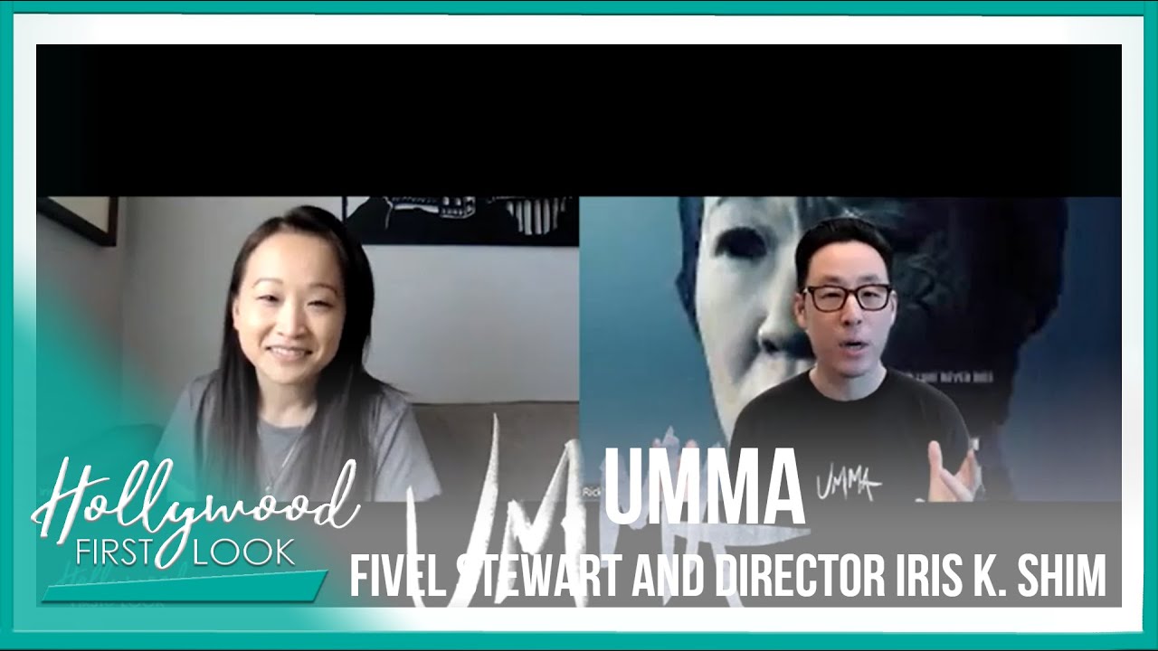 UMMA (2022) | Star Fivel Stewart and Director Iris K. Shim with Rick Hong