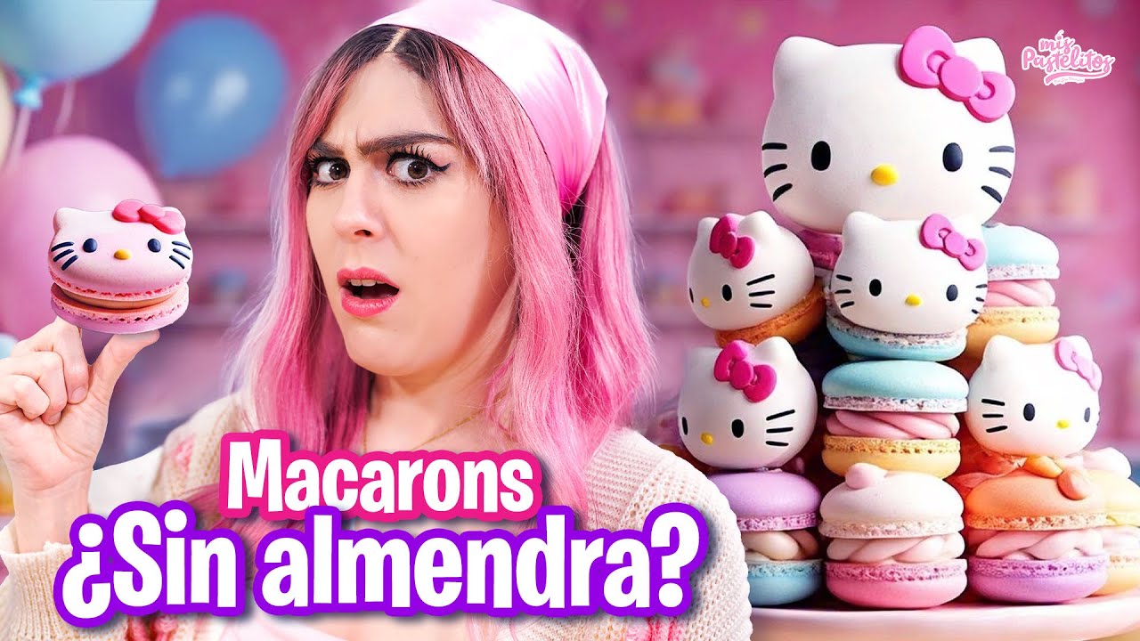 Puse a prueba la receta VIRAL de macarons sin almendra😨 *resultados sorprendentes*