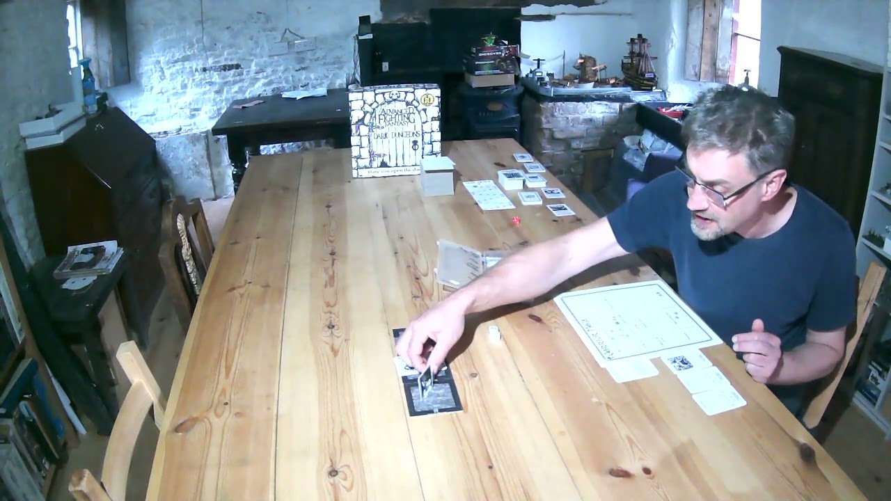ArionGames080 AFF-Dark Dungeons Boardgame Gameplay