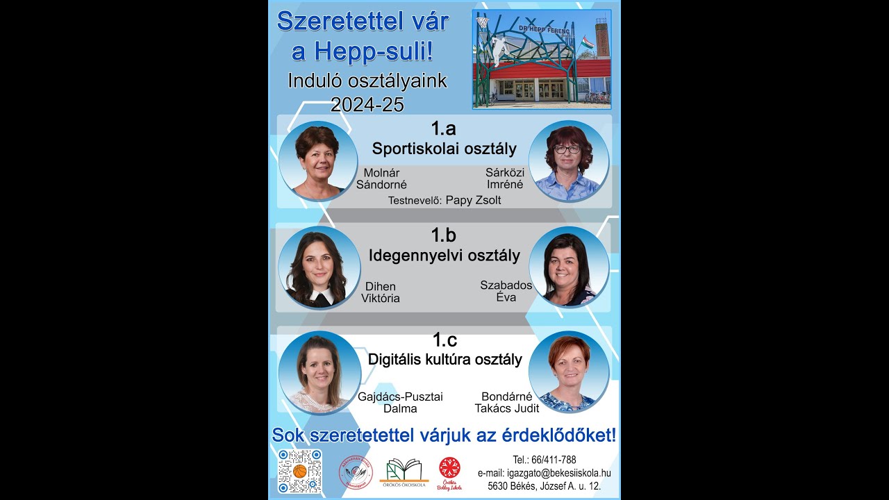 Vár a Hepp-iskola 2024-2025