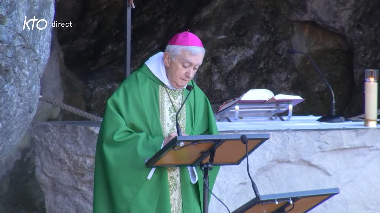 Messe de 10h à Lourdes du 20 janvier 2023
