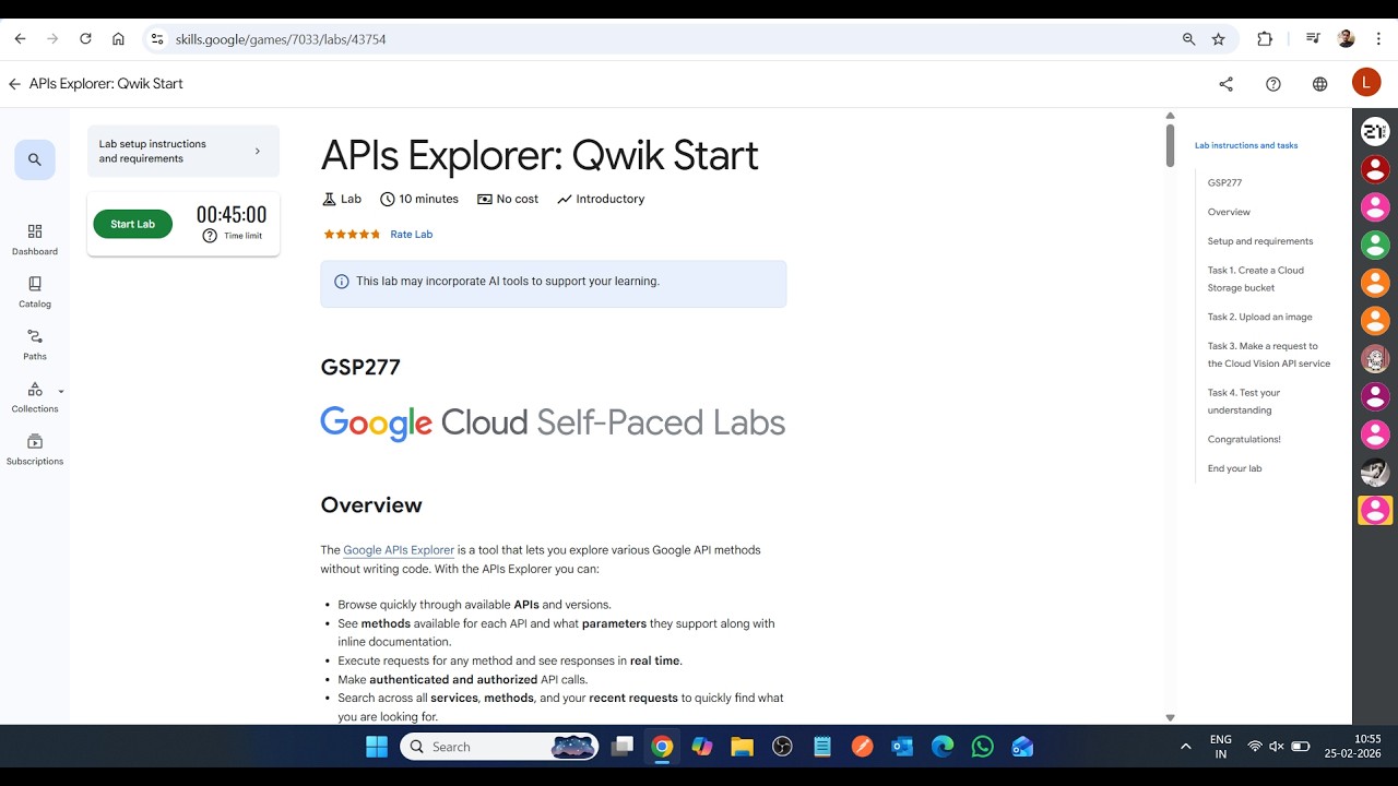 APIs Explorer: Qwik Start || Lab Solution || Google Cloud Arcade 2026