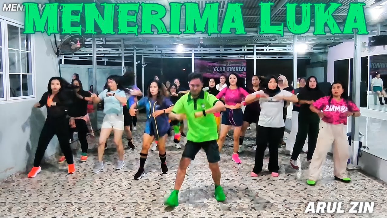 DJ MENERIMA LUKA 🔥 SENAM KREASI - ZUMBA - ARUL ZIN