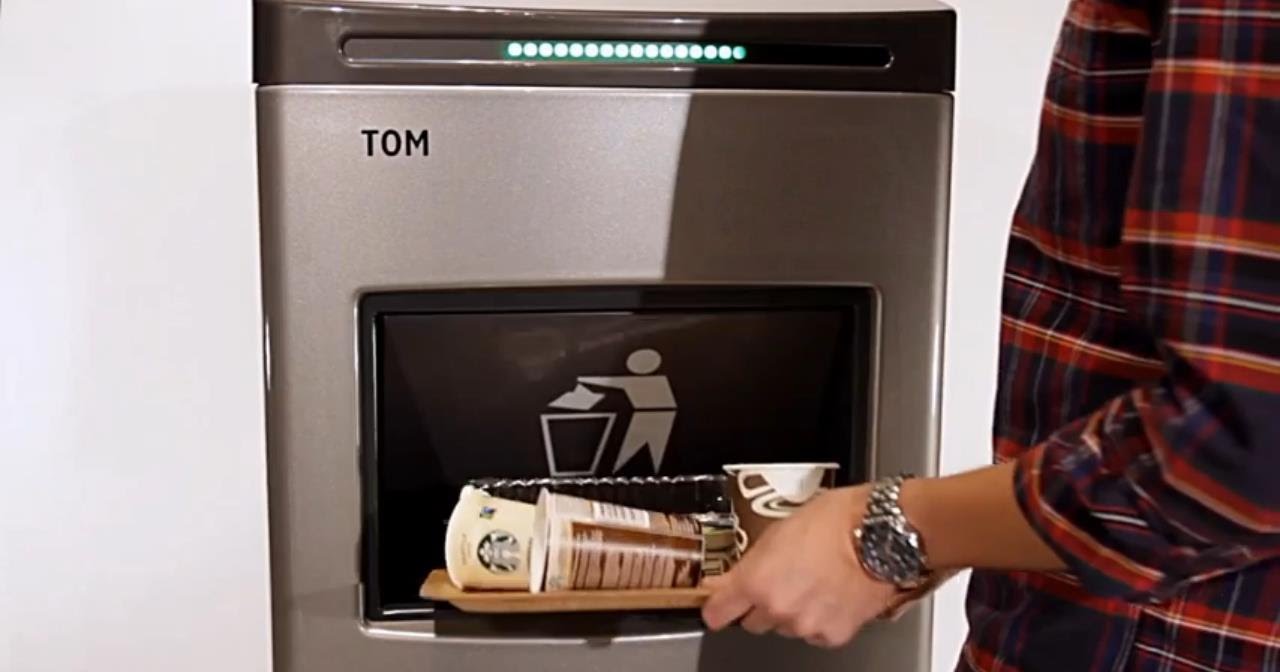 Orwak's TOM 1040 - a new waste compaction system for public spaces