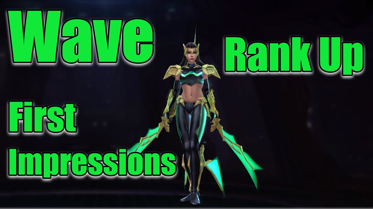 Wave Rank up and First Look at Tier 1 (Marvel Future Fight)