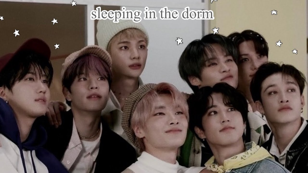Stray Kids ASMR Sleeping In The Dorm🏠🚿💞