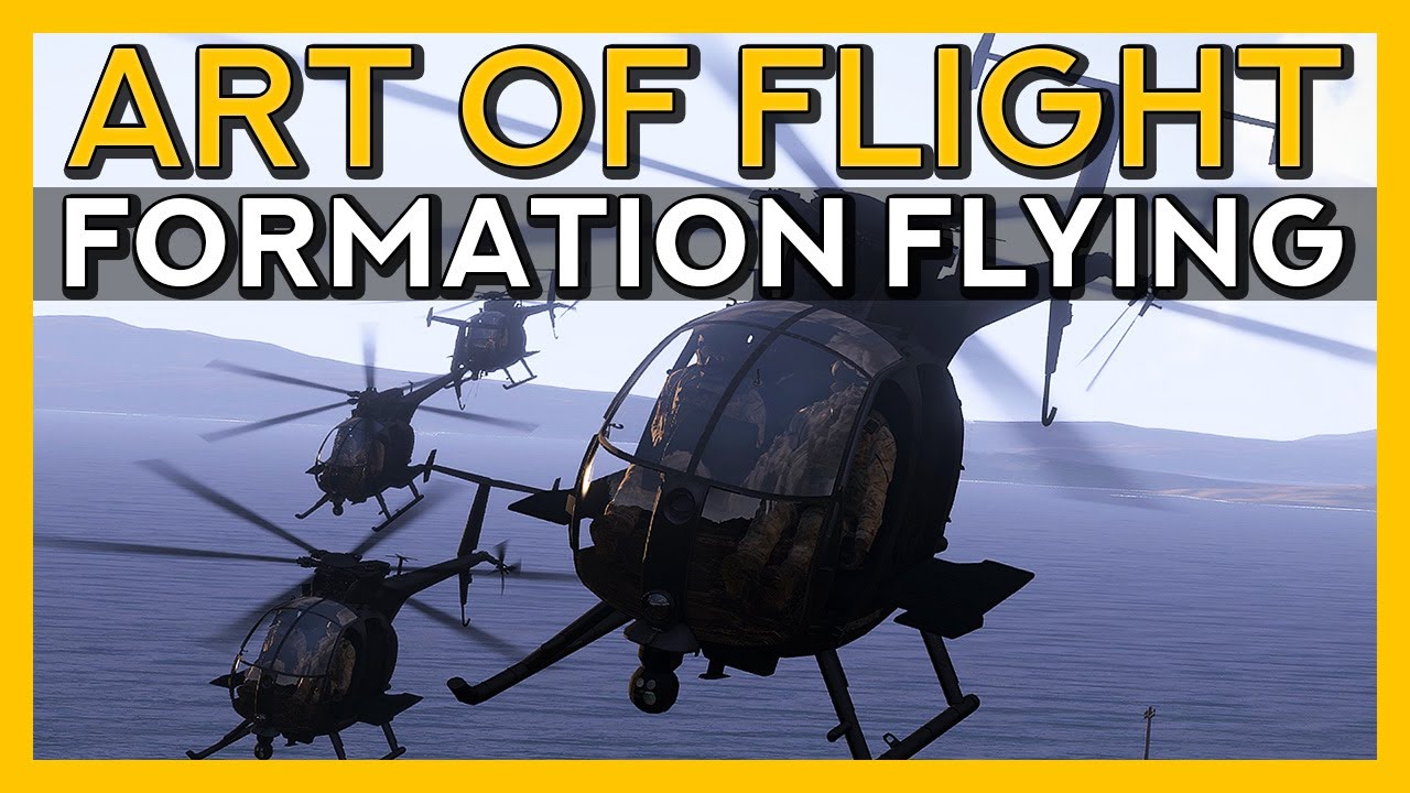 Руководство по полетам в вертолётной формации Arma 3 — Искусство полёта, Эпизод 13
