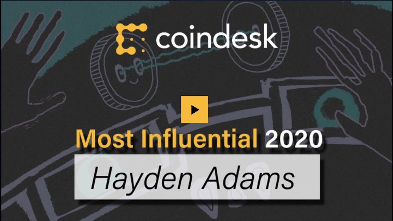 Hayden Adams-King of the DeFi Degens: Most Influential 2020