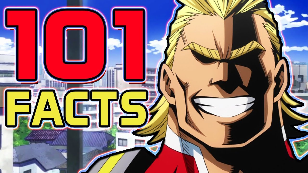 101 My Hero Academia Facts That You Probably Didn't Know! (101 Facts) | Boku No Hero Academia