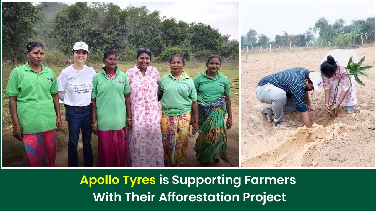 This Green Initiative By Apollo Tyres Is Redefining Corporate Sustainability I Grow Billion Trees