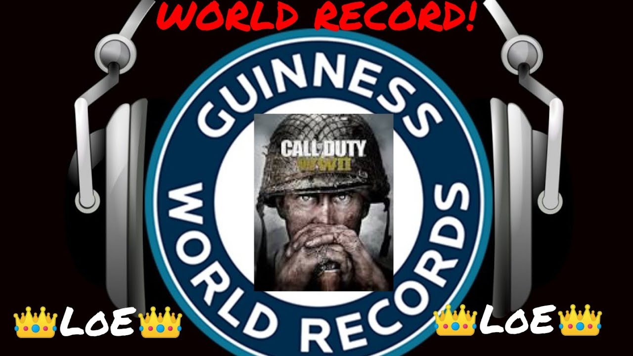 WORLD RECORD FASTEST V2 ROCKET NUKE IN CALL OF DUTY WW2 - COD WWII