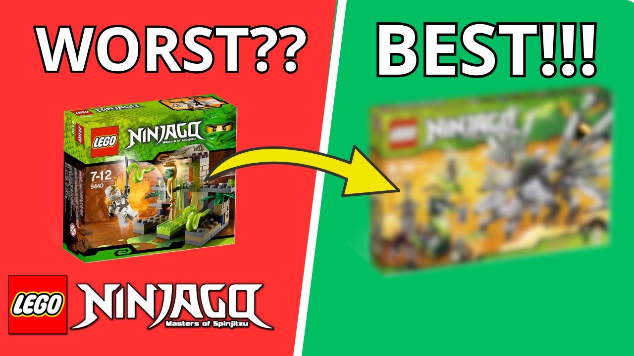 I Ranked EVERY 2012 LEGO Ninjago Set From WORST To BEST!