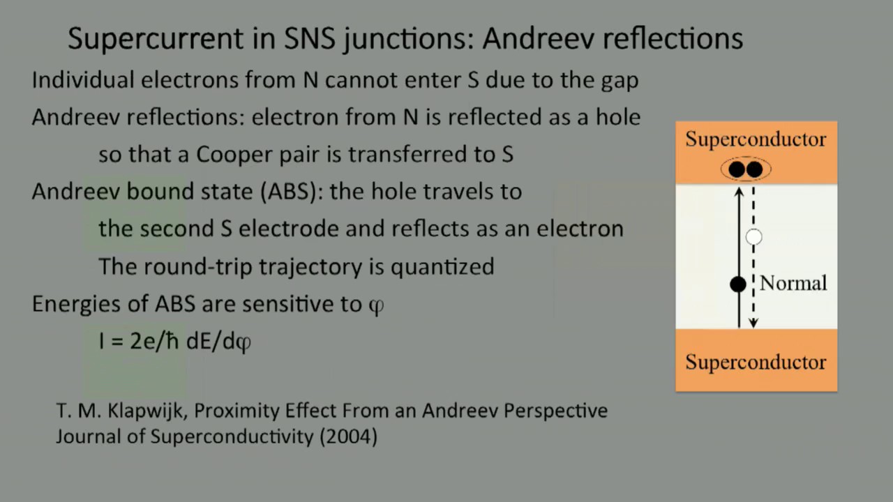 Gleb Finkelstein: Supercurent in the Quantum Hall Regime