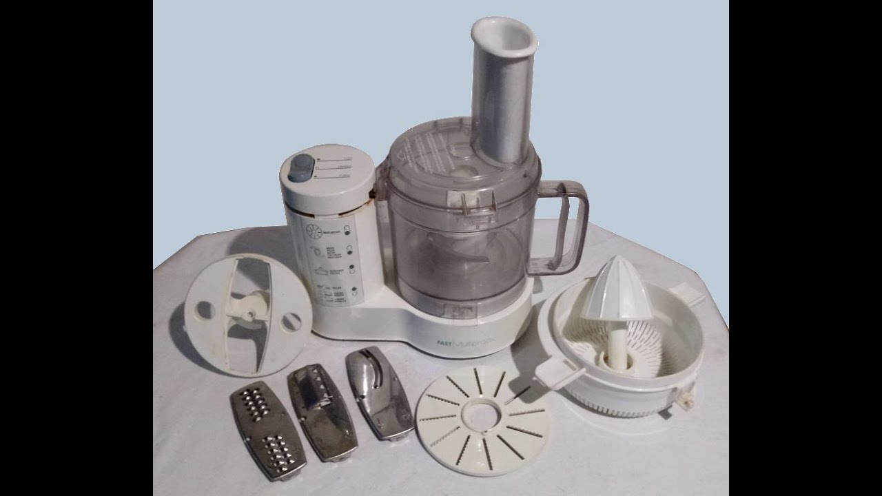 Multiprocessador de verduras, legumes e frutas Faet Multipractic, modelo MC-5 (década 90)
