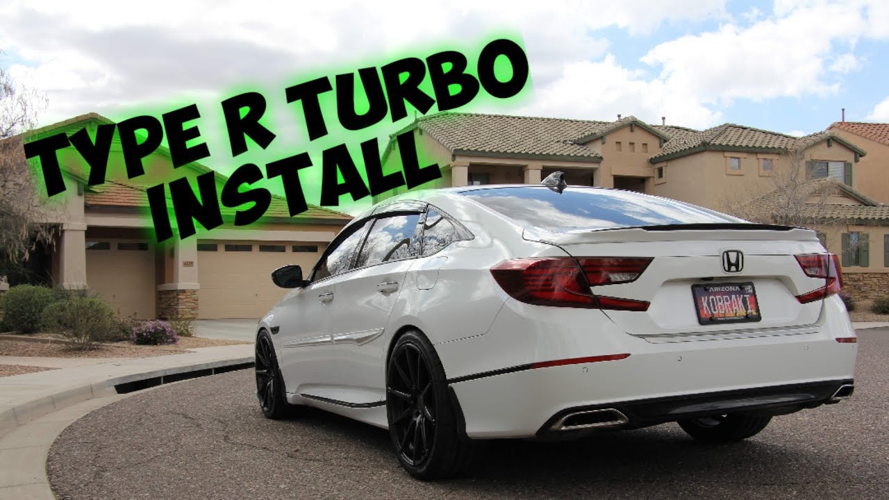 2018+ Accord Type R Turbo Install Part 1 of 2