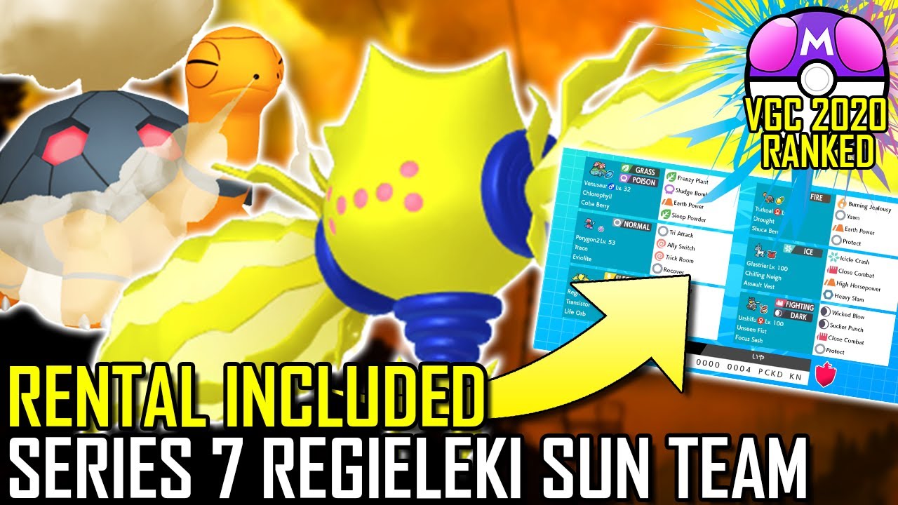 SERIES 7 REGIELEKI SUN TEAM | VGC 2020 | Pok&eacute;mon Sword & Shield - Pok&eacute;sports