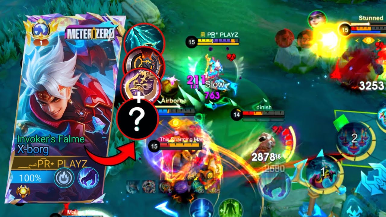 META HERO X-BORG JUNGLE IS UNBEATABLE 💀 SO STRONG 💪 / INTESNSE FIGHT (MLBB)