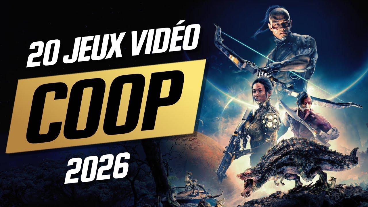 20 jeux vid&eacute;o COOP&Eacute;RATIFS incontournables en 2026 | Partagez et vivez des moments &eacute;piques en COOP !