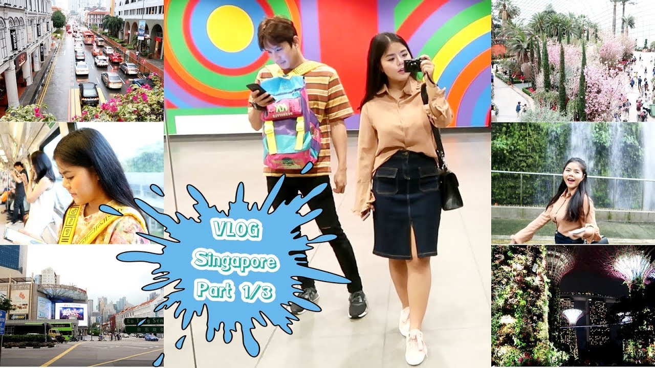 SINGAPORE VLOG เที่ยวเอง, Chinatown, Gardens by the Bay | Part1/3