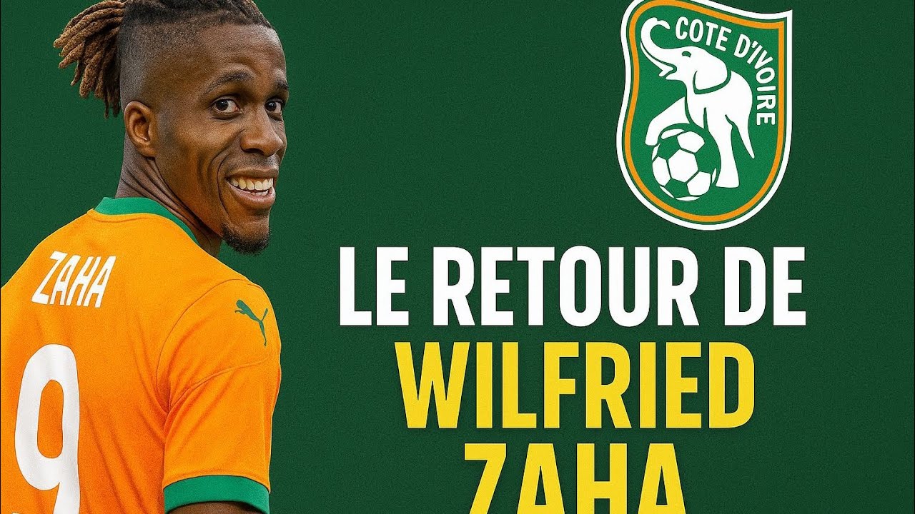 Le retour de Wilfrid zaha