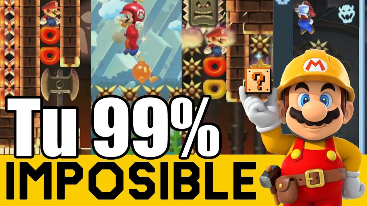 Un RECORD MUNDIAL en FRACCIÓN DE SEGUNDO !!! - 99% IMPOSIBLES de Suscriptores #25 | Mario Maker