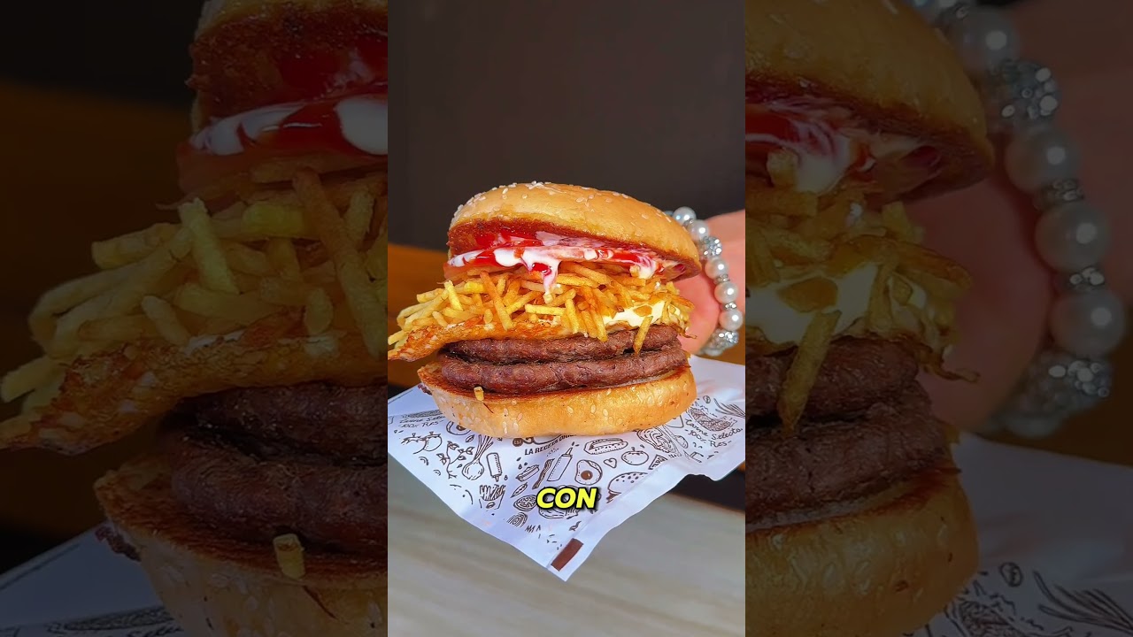 Nuevas hamburguesas doble carne en El Corral 😍🍔