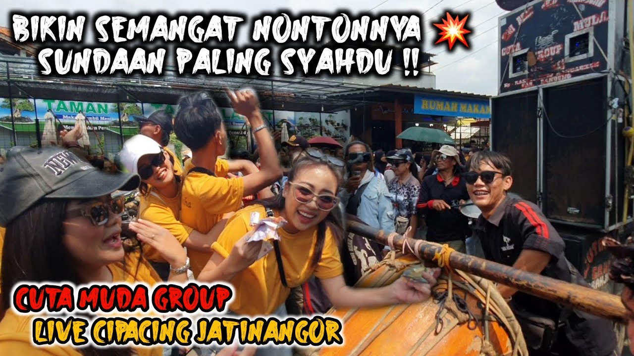 CUTA MUDA GROUP SUNDAAN PALING SYAHDU BIKIN SEMANGAT ‼️ LIVE CIPACING KREATIF JATINANGOR