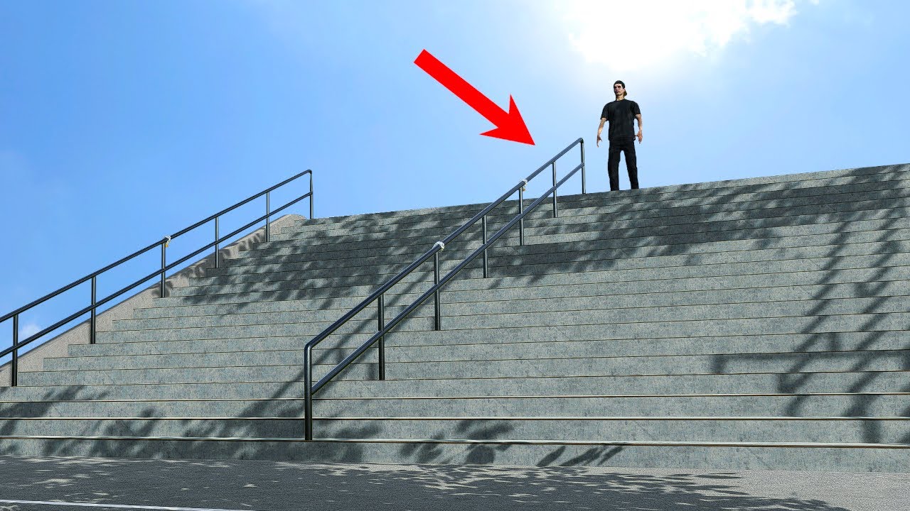 The Skater XL RAIL CHALLENGE! (by DH13)