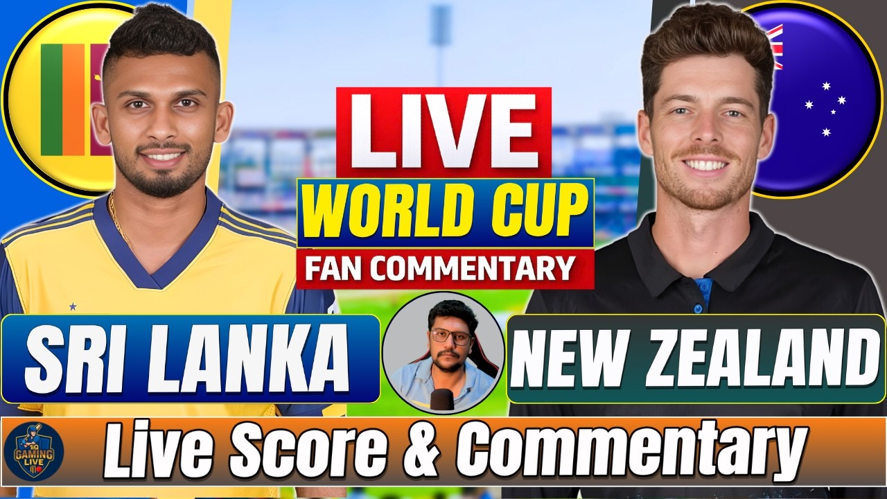 Live Score & Commentary NZ 🇳🇿 vs SL 🇱🇰 | T20 World Cup 2026