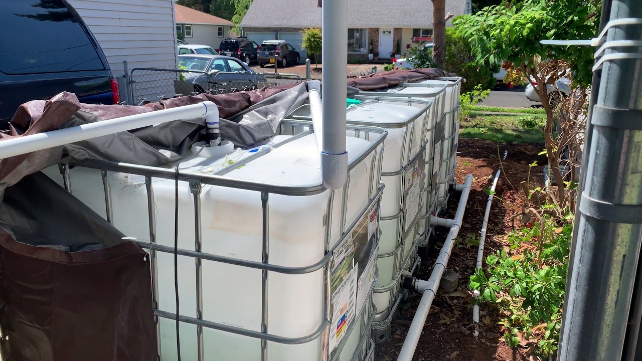 Grey water and Rain Water Recycling System - Automated