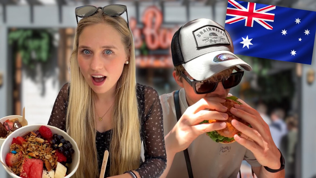 Ein TAG AUSTRALIEN ESSEN!