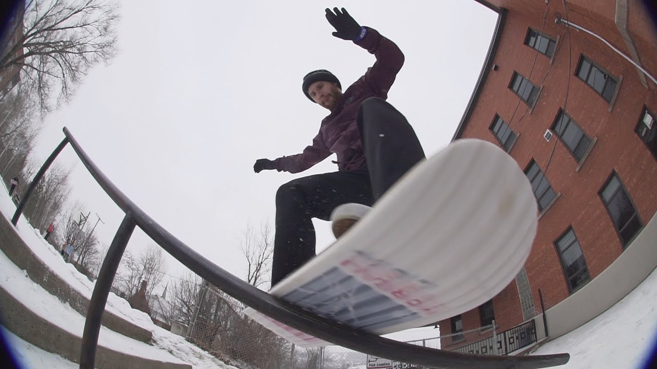 Goeland Snowskate Session