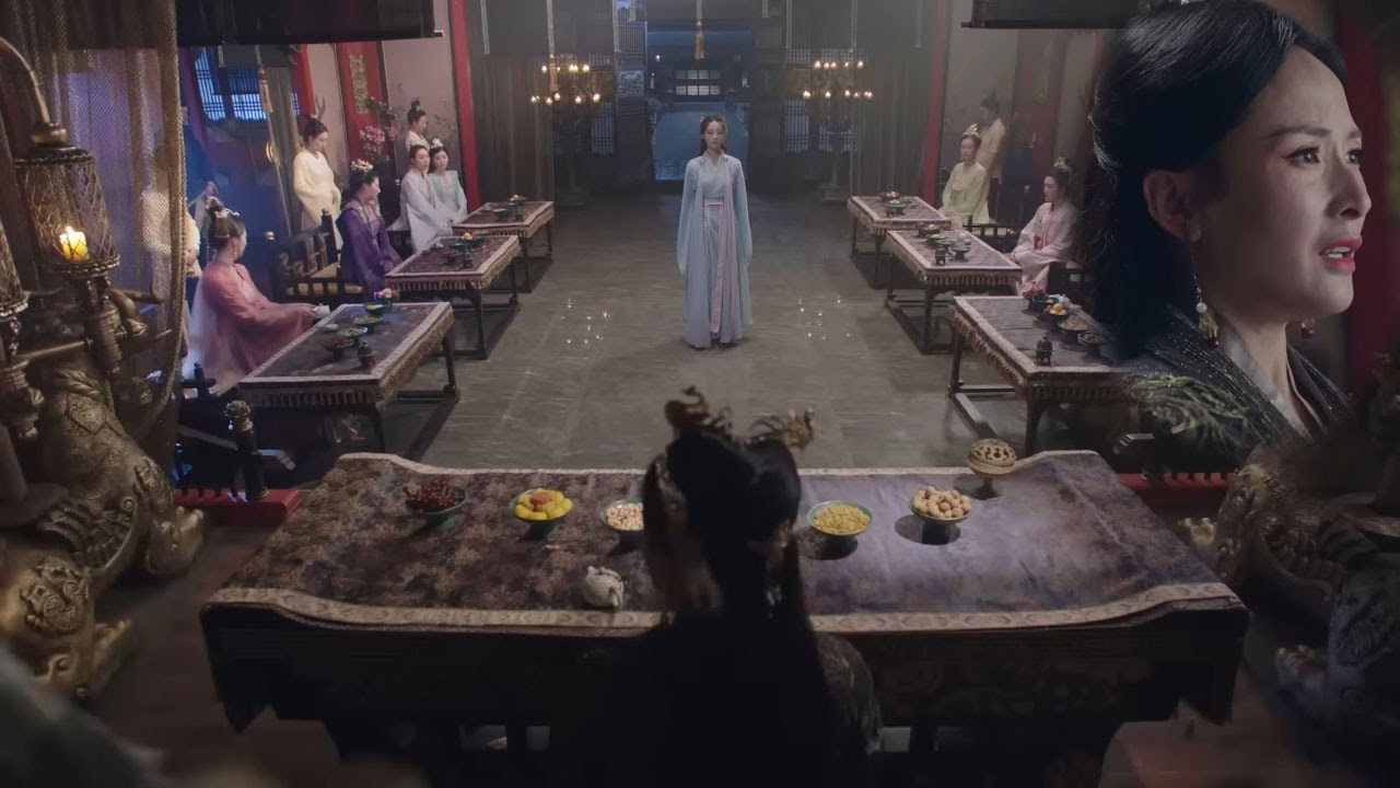 злая королева хочет запугать Золушку, но она смутилась от своих слов