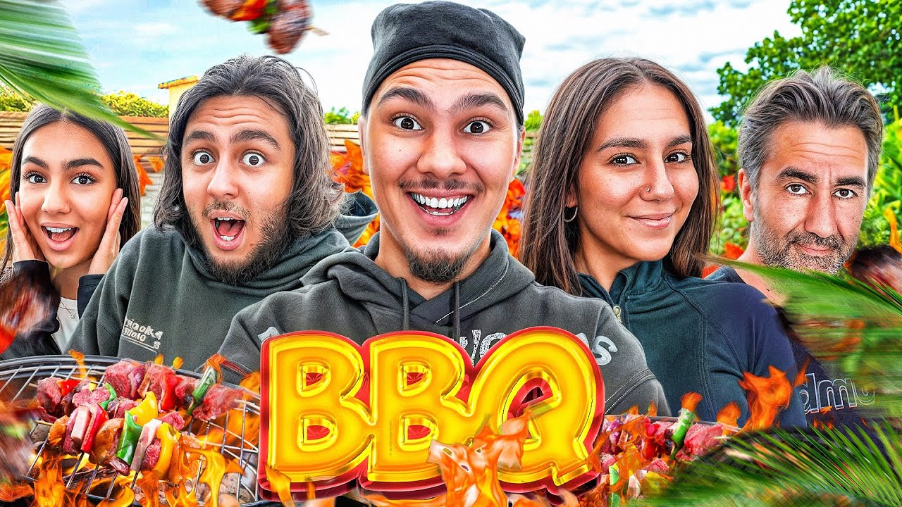 Énorme barbecue en famille juste avant le Ramadan ! (on s’éclate le ventre)