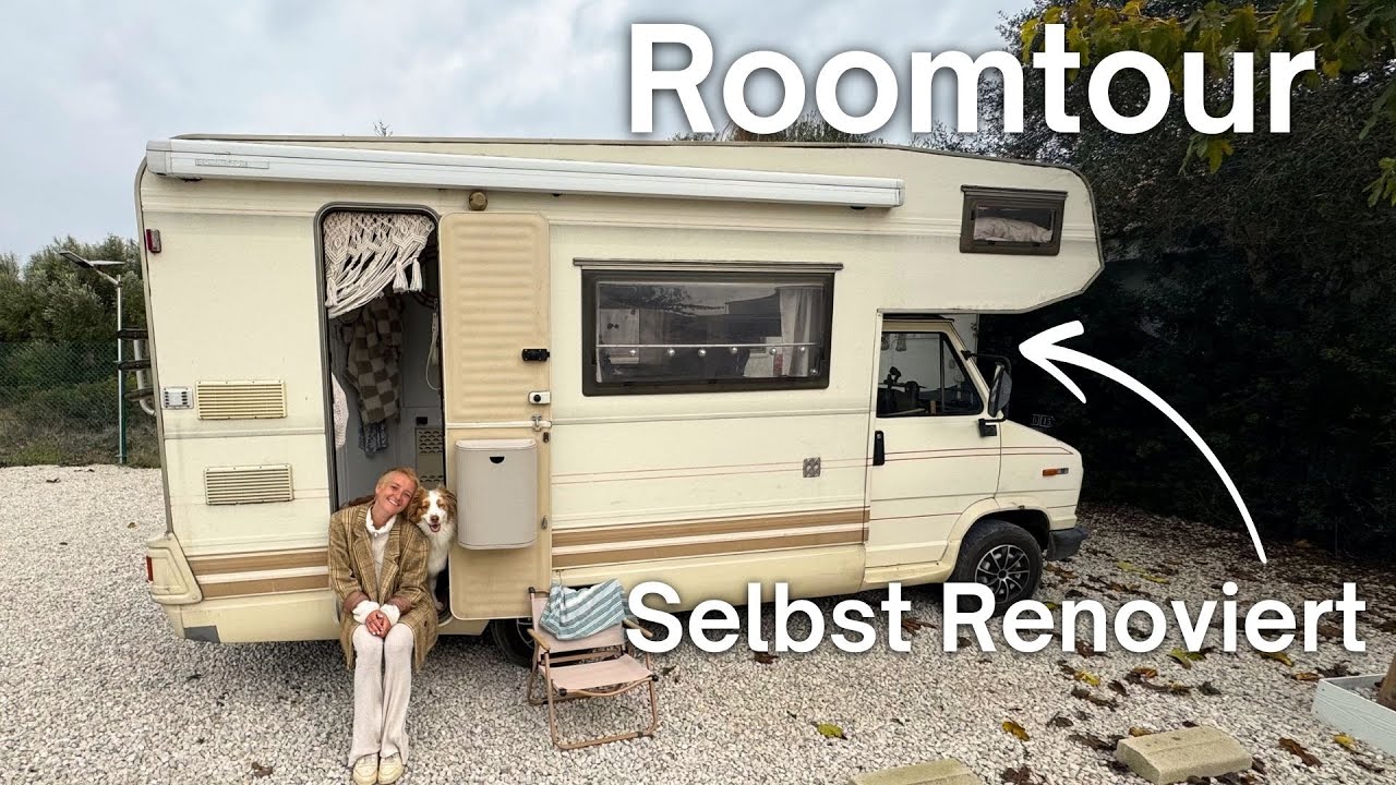 Dieses TRAUMHAFTE Wohnmobil hat Johanna selber renoviert I Roomtour Fiat Ducato Campervan