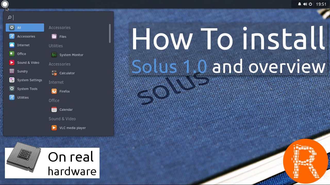 How To install Solus 1.0 and overview | BUILT FOR THE DESKTOP