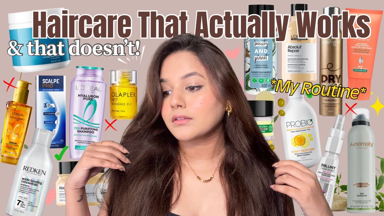 The BEST Haircare Products that Actually works & products that don’t! ✨🎀My Haircare Routine💫