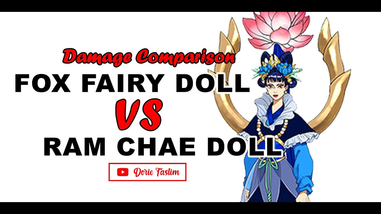 The Great Merchant - Damage Comparison Between Fox Fairy Doll vs Ram Chae Hwa Doll!!