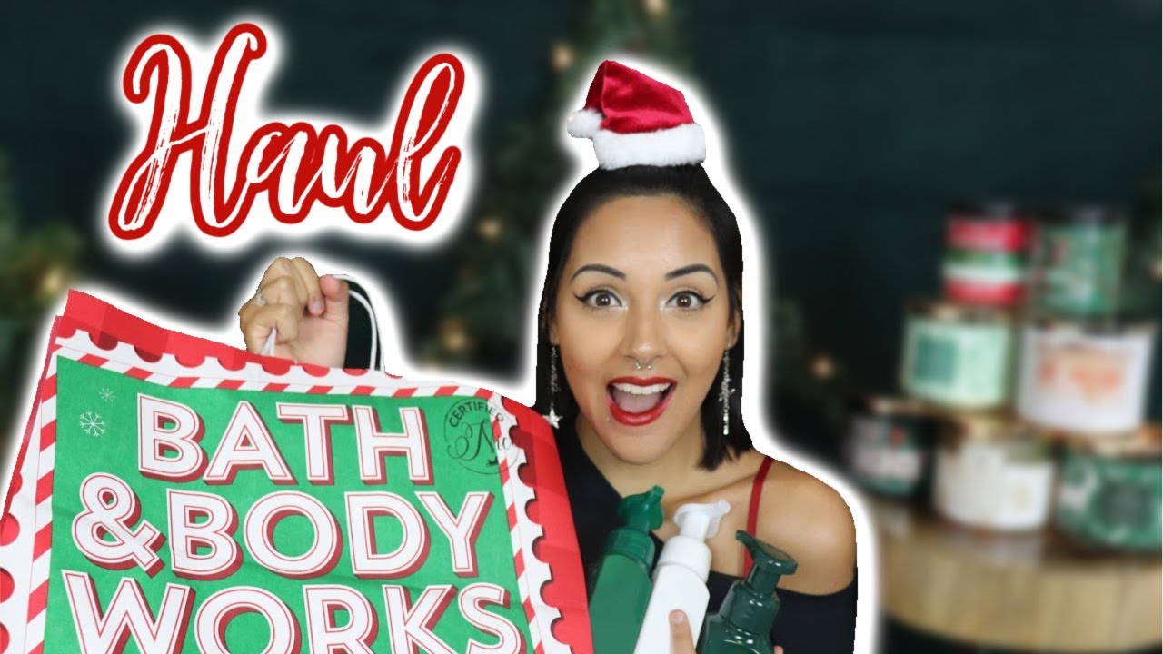 CHRISTMAS BATH & BODY WORKS HAUL || Lulu Kane